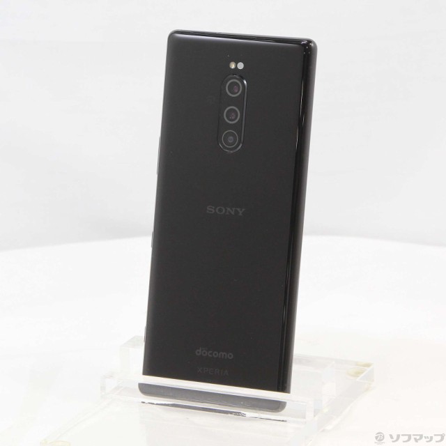 500円引きクーポン ()SONY Xperia 1 64GB ブラック SO-03L docomo