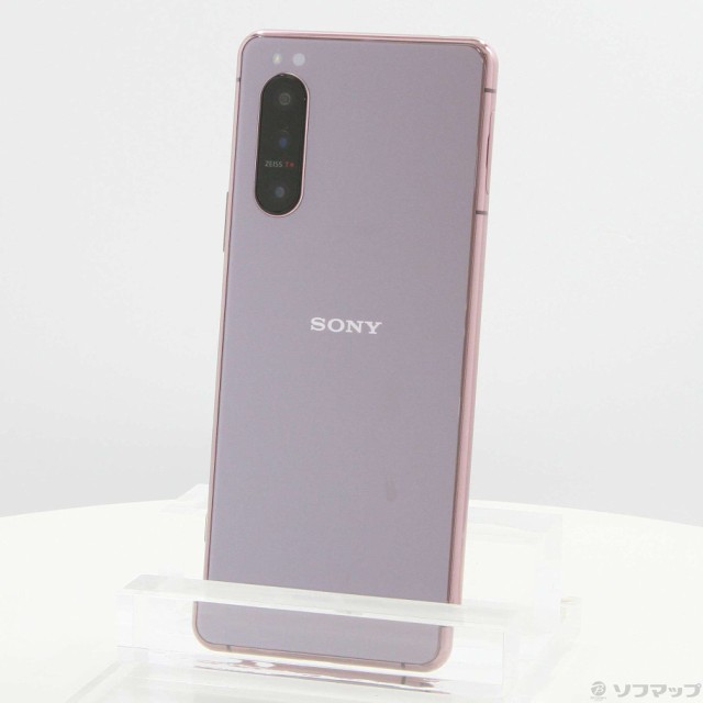 SONY Xperia 5 II 128GB ブルー SOG02 auロック解除SIMフリー(349-ud)-