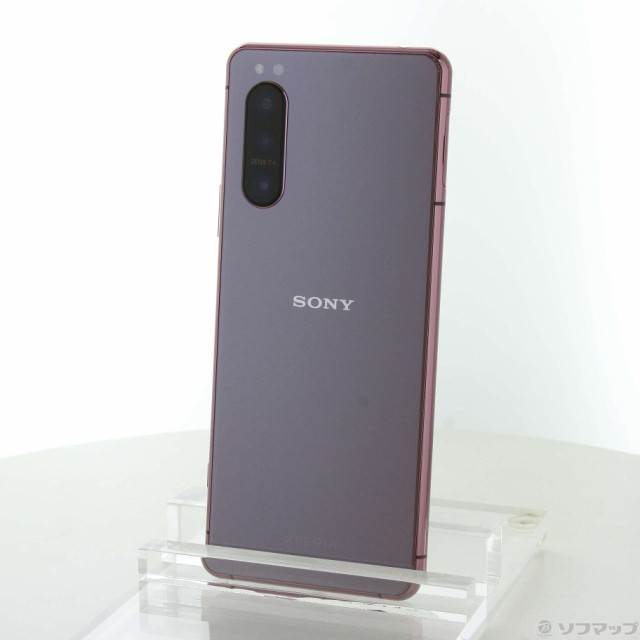 SONY Xperia 5 II 128GB ブルー SOG02 auロック解除SIMフリー(349-ud)-