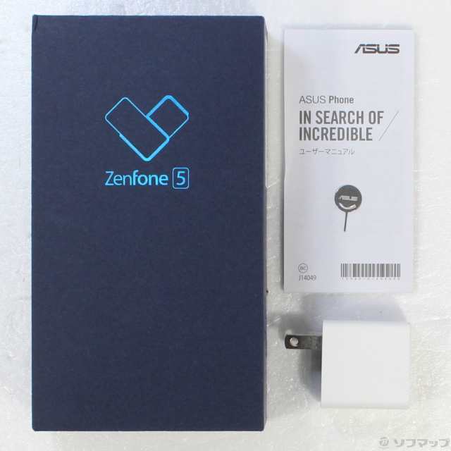 中古)ASUS ZenFone 5 64GB スペースシルバー ZE620KL-SL64S6 SIMフリー