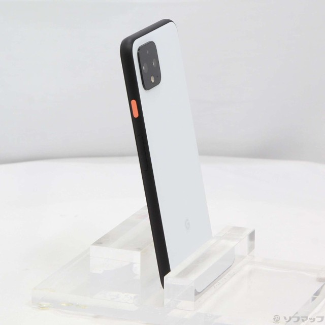 中古)GOOGLE Google Pixel 4 128GB クリアリーホワイト G020N SIM