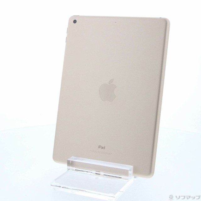 中古)Apple iPad 第5世代 128GB ゴールド MPGW2J/A Wi-Fi(251-ud)の