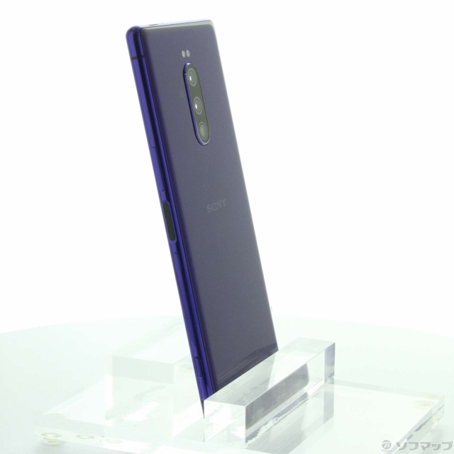 SONY Xperia 1 128GB パープル J9110 SIMフリー(262-ud) 横手―湯田