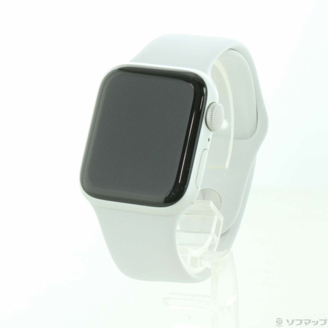 (中古)Apple Apple Watch Series 5 GPS 40mm シルバーアルミニウムケース ホワイトスポーツバンド(258-ud)の通販は