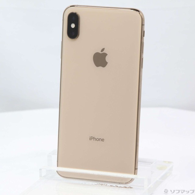 サイトでは販売し ()Apple iPhoneXS Max 64GB ゴールド MT6T2J/A