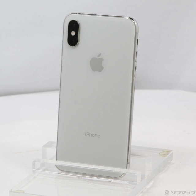 Apple iPhoneXS 256GB シルバー MTE12J/A SIMフリー(262-ud) 中古商品