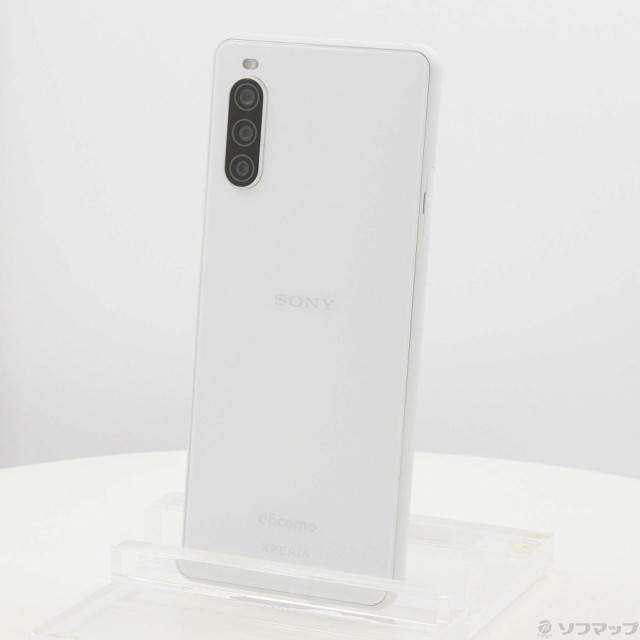 中古)SONY Xperia 10 II 64GB ホワイト SO-41A docomoロック解除SIM