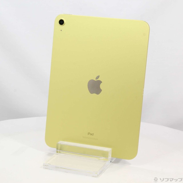 超新作】 ()Apple iPad 第10世代 64GB イエロー MPQ23J/A Wi-Fi(251-ud