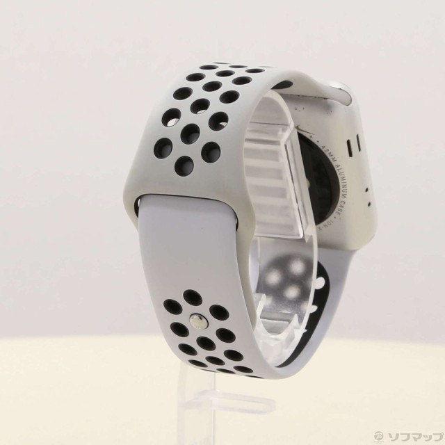 中古)Apple Apple Watch Series 3 Nike+ GPS 42mm シルバー