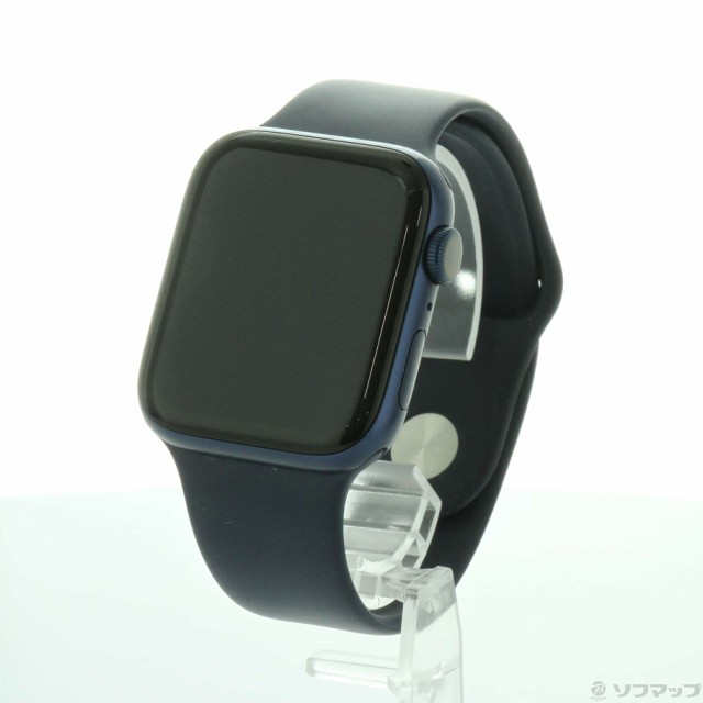 中古)Apple Apple Watch Series 6 GPS 44mm ブルーアルミニウムケース