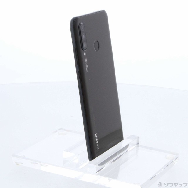 中古)HUAWEI HUAWEI P30 lite 64GB ミッドナイトブラック MAR-LX2J SIM