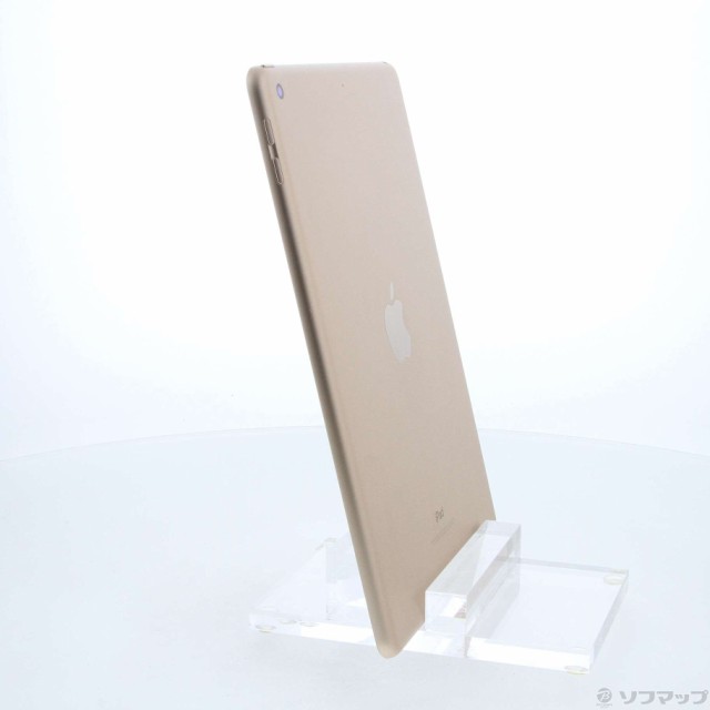 中古)Apple iPad 第5世代 128GB ゴールド MPGW2J/A Wi-Fi(344-ud)の