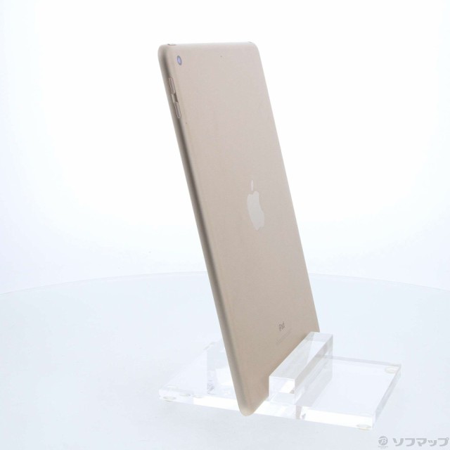 中古)Apple iPad 第5世代 128GB ゴールド MPGW2J/A Wi-Fi(371-ud)の