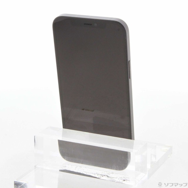 中古)Apple iPhone12 128GB ブラック MGHU3J/A SIMフリー(371-ud)の