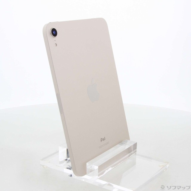 キナリ・ベージュ 〔〕Apple(アップル) iPad mini 第6世代 64GB スターライト MK7P3J／A Wi-Fi〔262-ud〕 