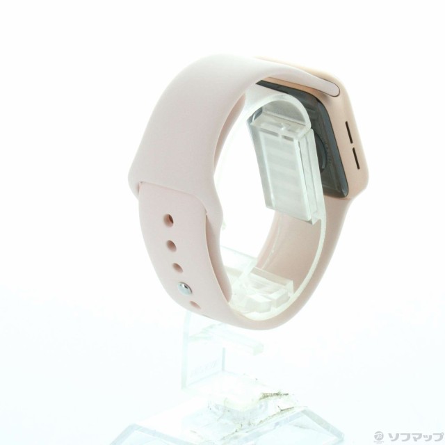 (中古)Apple Apple Watch SE 第1世代 GPS 40mm ゴールドアルミニウムケース  ピンクサンドスポーツバンド(258-ud)｜au PAY マーケット