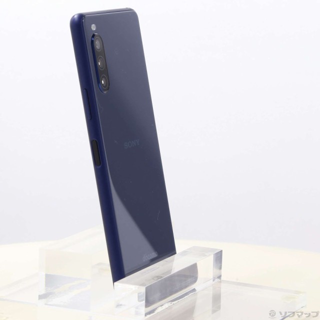 中古)SONY Xperia 10 II 64GB ブルー SO-41A docomoロック解除SIM