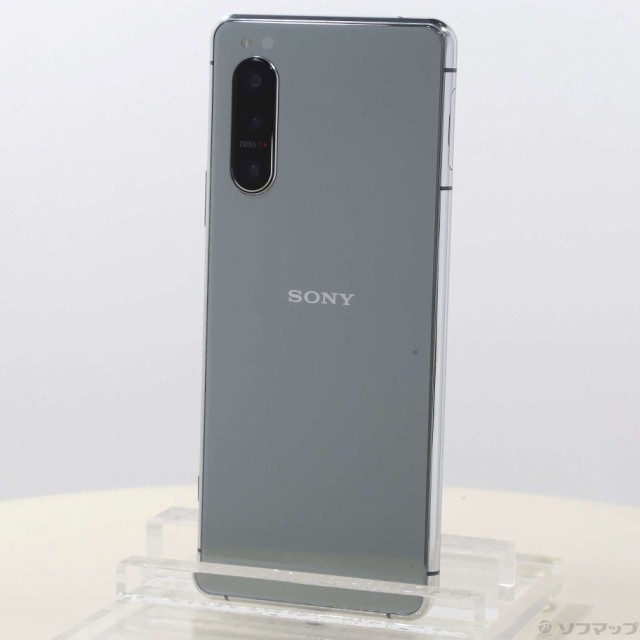 予約販売 【中古】SONY(ソニー) Xperia 5 II 128GB グレー SOG02 au