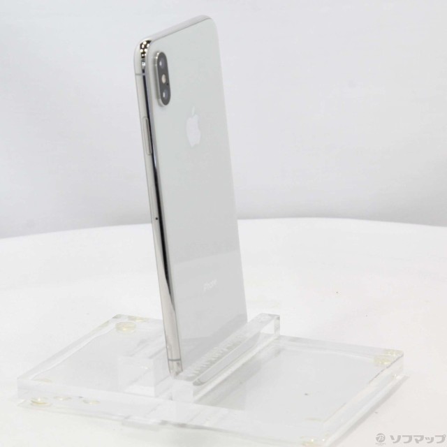 中古)Apple iPhoneXS Max 256GB シルバー MT6V2J/A SIMフリー(377-ud