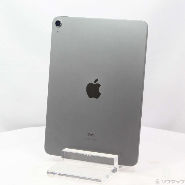 Apple iPad Air 第4世代 64GB スペースグレイ NYFM2J/A Wi-Fi(348-ud)-