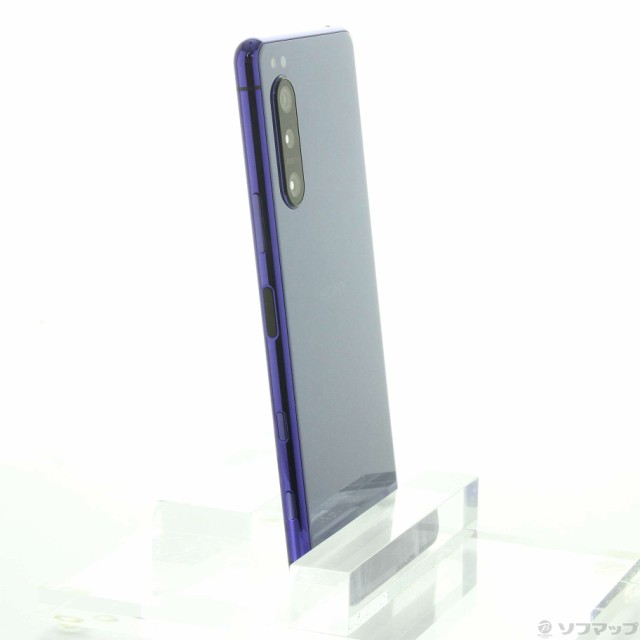 中古)SONY Xperia 5 II 128GB パープル SO-52A docomoロック解除SIM