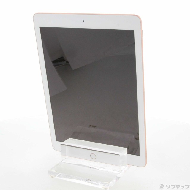 中古)Apple iPad 第6世代 128GB ゴールド MRJP2J/A Wi-Fi(220-ud)の