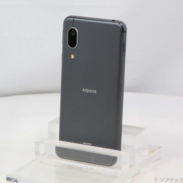 中古)SHARP AQUOS sense3 lite 楽天版 64GB ブラック SH-RM12 SIM