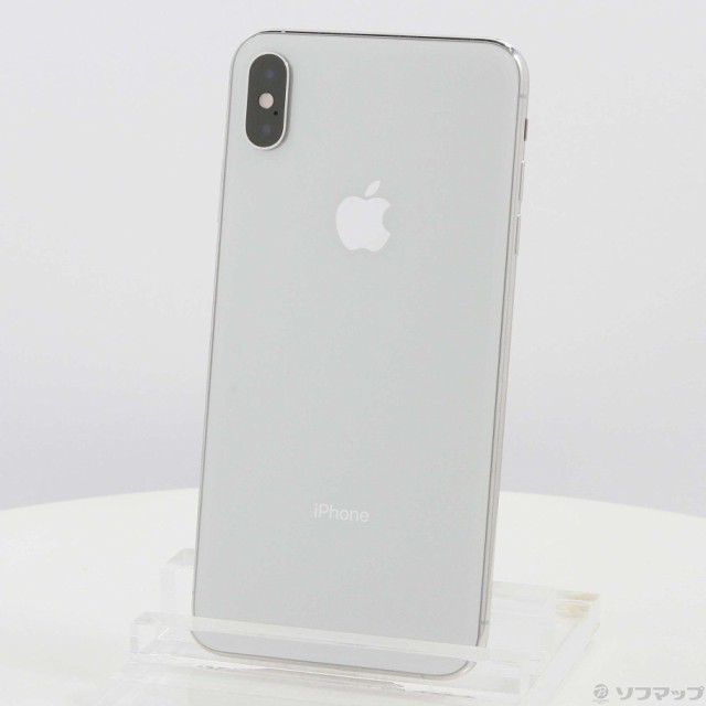 Apple iPhoneXS Max 256GB シルバー MT6V2J/A SIMフリー(269-ud) 日本