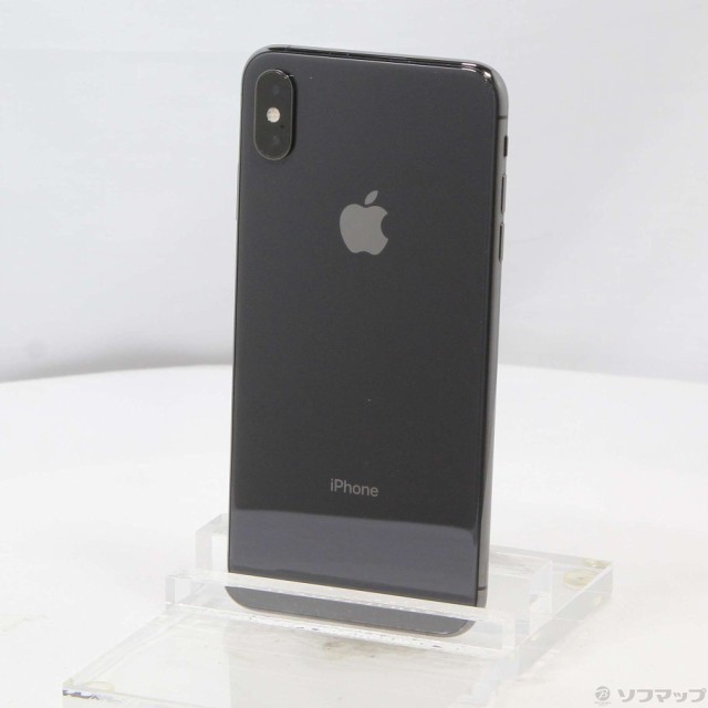 Apple iPhoneXS Max 256GB スペースグレイ MT6U2J/A SIMフリー(371-ud