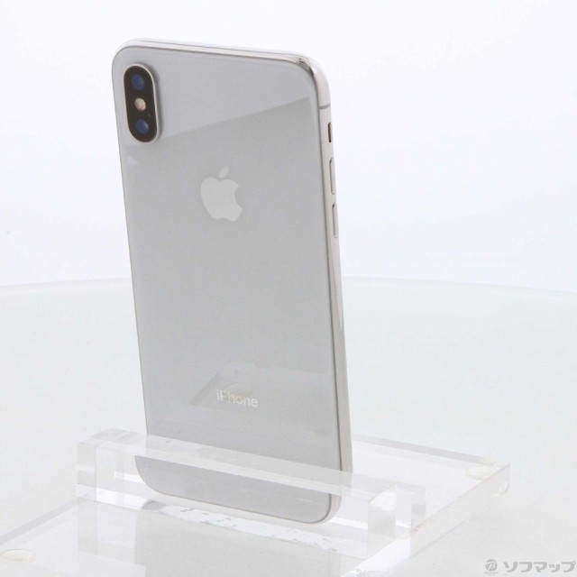 中古)Apple iPhoneX 64GB シルバー NQAY2J/A SIMフリー(258-ud)の通販