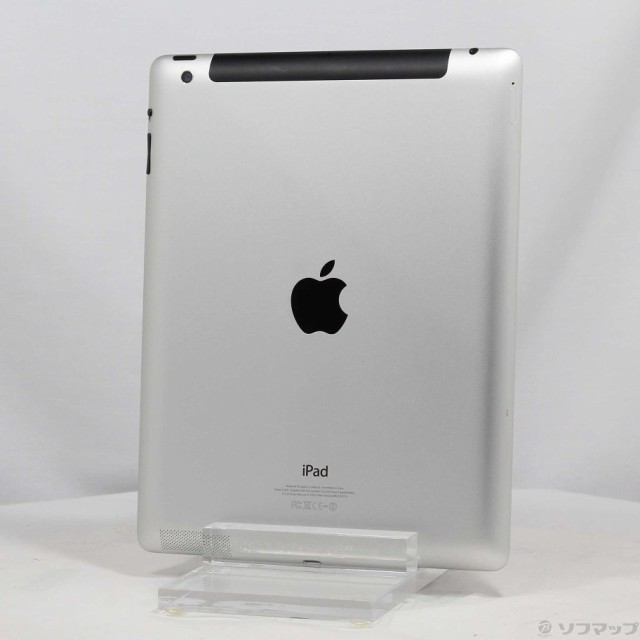 中古)Apple iPad 第4世代 128GB ホワイト ME407J/A SoftBank(262-ud)の