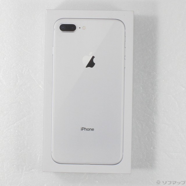 中古)Apple iPhone8 Plus 64GB シルバー MQ9L2J/A SoftBank(352-ud)の