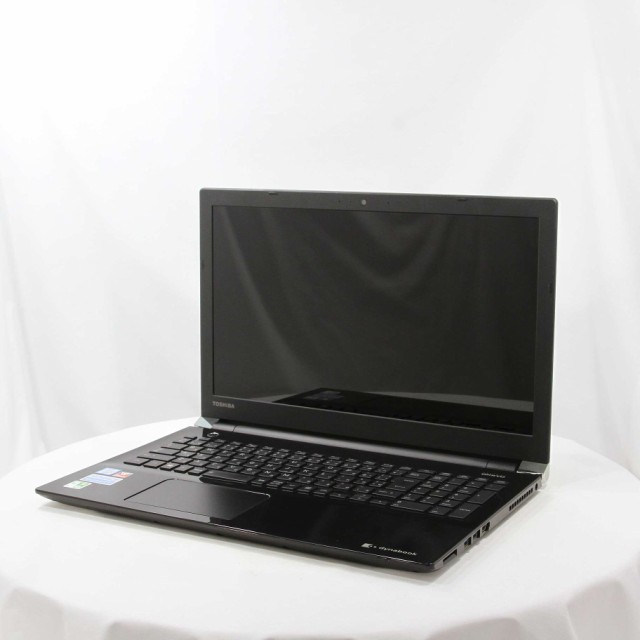 (中古)TOSHIBA 格安安心パソコン dynabook T55/AB PT55ABP-BJA2 プレシャスブラック (Windows 10)(198-ud)