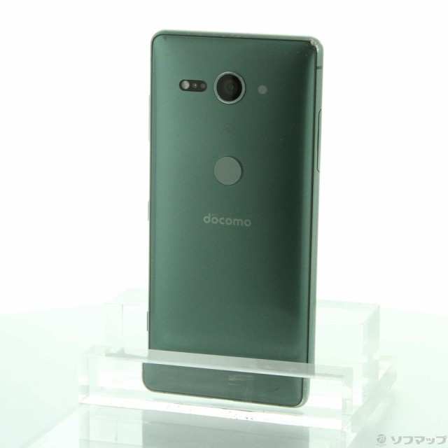 中古)SONY Xperia XZ2 Compact 64GB モスグリーン SO-05K docomoロック ...