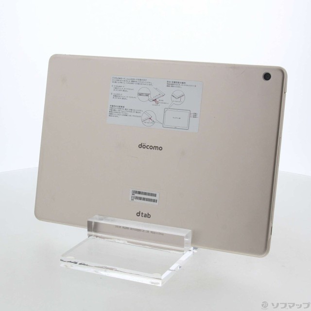 HUAWEI dtab 32GB ゴールド d-01K docomo(348-ud)-