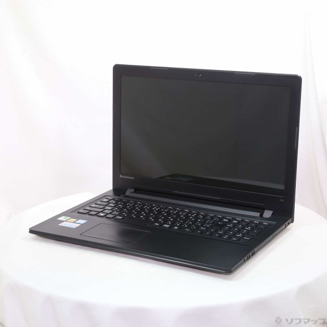 (中古)Lenovo 格安安心パソコン ideapad 300 80Q7019BJP エボニーブラック (Windows 10)(344-ud)