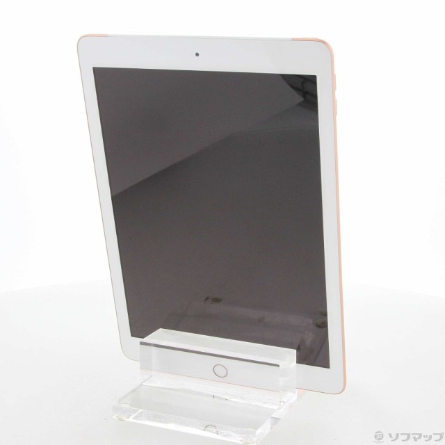 中古)Apple iPad 第6世代 32GB ゴールド MRM02J/A auロック解除SIM