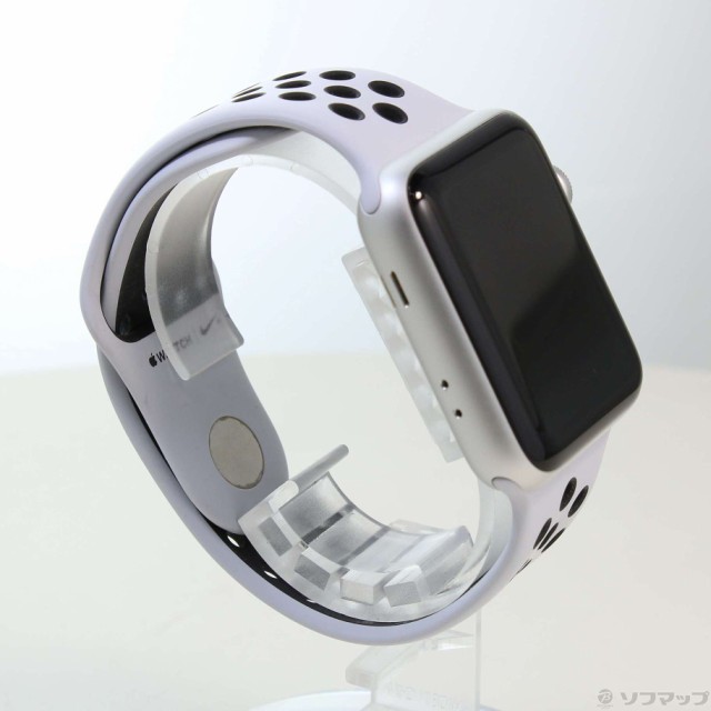 中古)Apple Apple Watch Series 3 Nike+ GPS 42mm シルバー