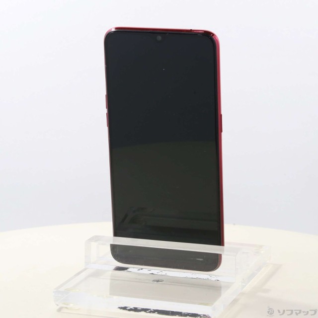 中古)OPPO OPPO R17 Neo 128GB レッド CPH1893 SIMフリー(348-ud)の