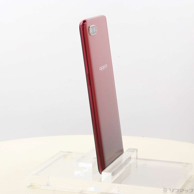 中古)OPPO OPPO R17 Neo 128GB レッド CPH1893 SIMフリー(348-ud)の