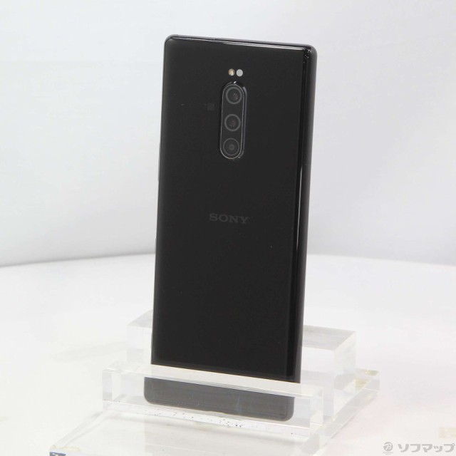 中古)SONY Xperia 1 Professional Edition 128GB ブラック J9150 SIM