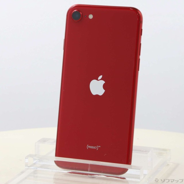 【10/8まで】SIMフリー iPhoneSE 第2世代 64GB レッド auプロダクトレッド
