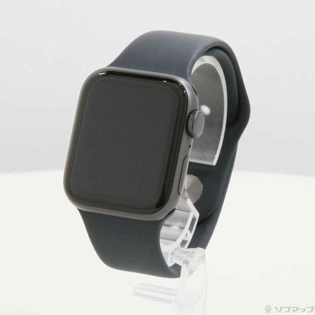 (中古)Apple Apple Watch SE 第1世代 GPS 40mm スペースグレイアルミニウムケース  ミッドナイトスポーツバンド(262-ud)｜au PAY マーケット