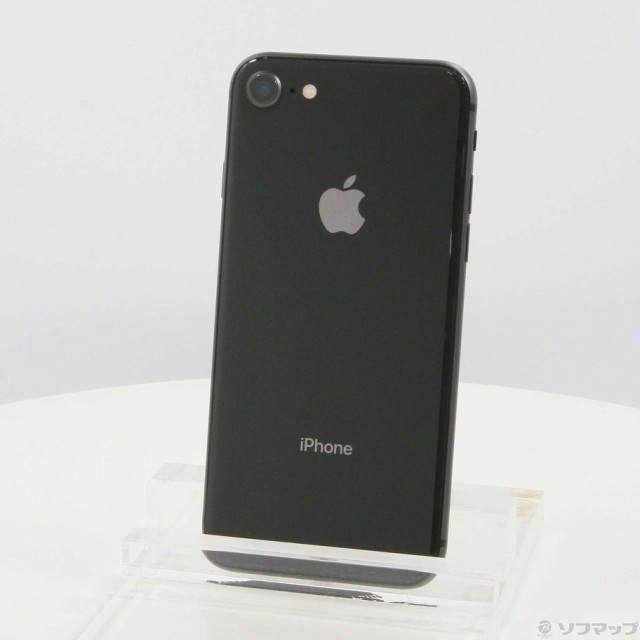 Apple iPhone8 64GB スペースグレイ MQ782J/A SIMフリー(349-ud) 半額