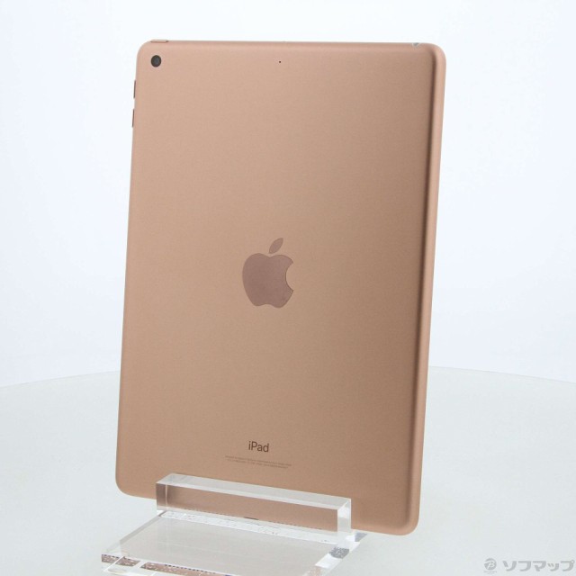 センチの通販 ()Apple iPad 第6世代 128GB ゴールド MRJP2LL/A Wi-Fi(349-ud)  スマホ・タブレット・モバイル通信
