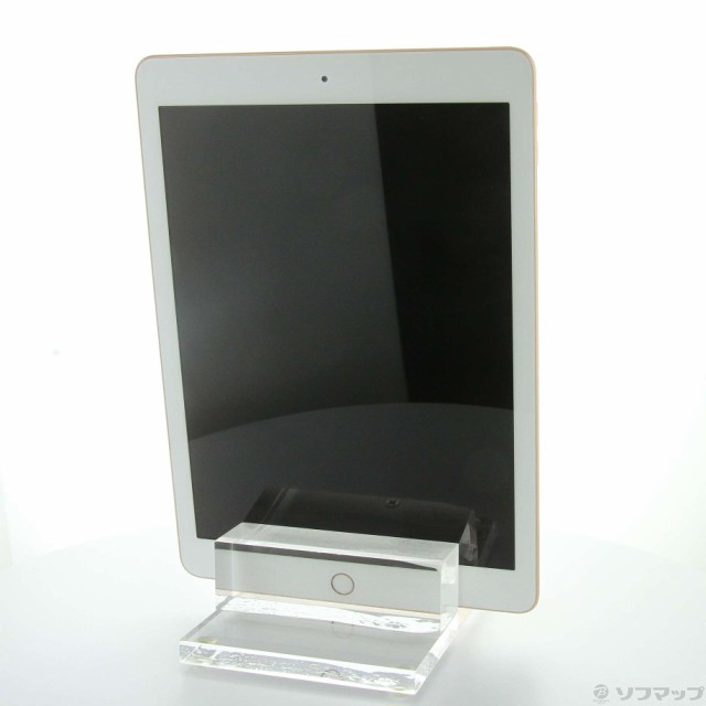 中古)Apple iPad 第6世代 32GB ゴールド NRJN2LL/A Wi-Fi(384-ud)の