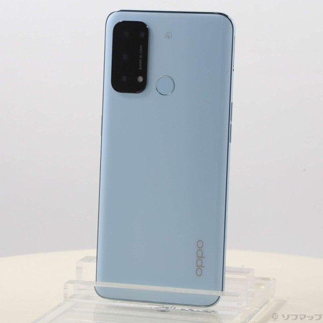 中古〕OPPO(オッポ) Reno5 A 128GB アイスブルー A103OP Y!mobile〔262