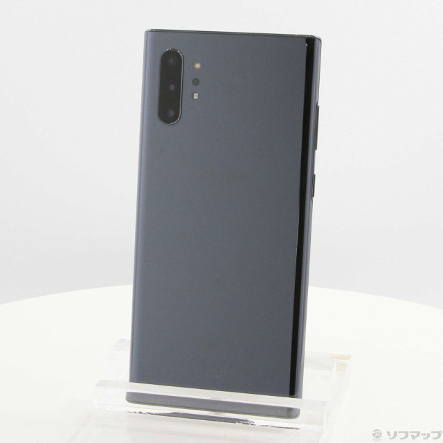 中古)SAMSUNG GALAXY Note10+ 256GB オーラブラック SC-01M docomo