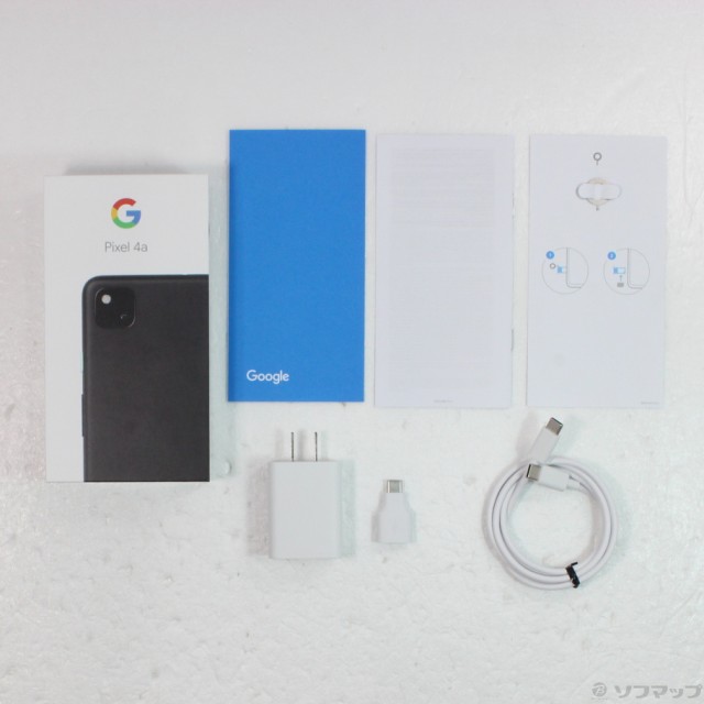 (中古)GOOGLE Google Pixel 4a 128GB ジャストブラック G025M SIMフリー(344-ud)｜au PAY マーケット