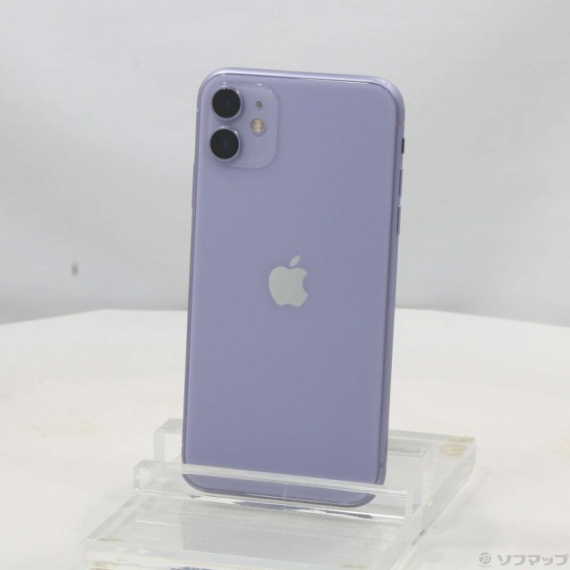 当店限定商品 ()Apple iPhone11 128GB パープル MHDM3J/A SIMフリー